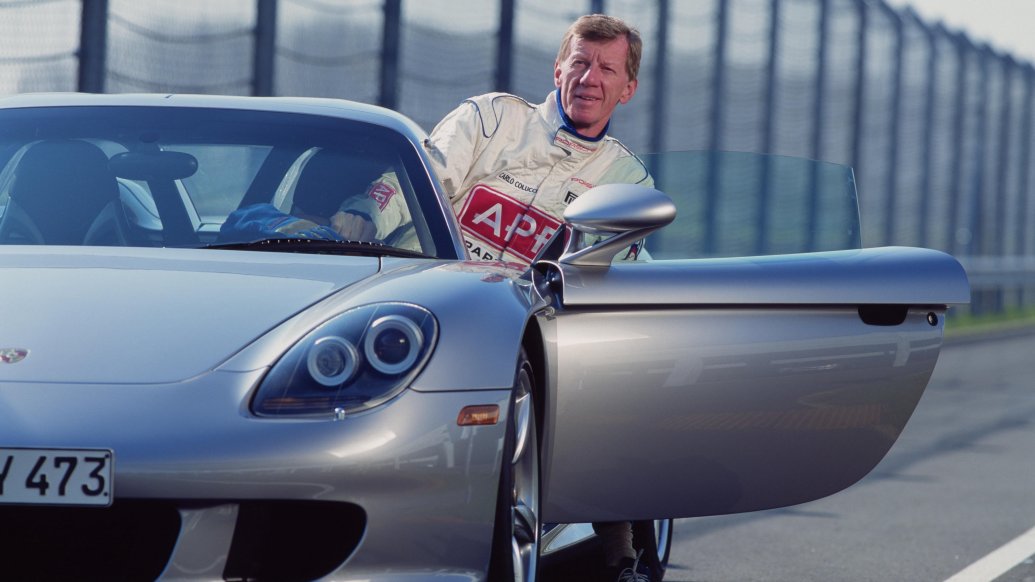 Porsche testinde Walter Röhrl
